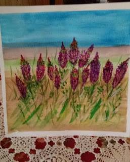 Wildflower watercolor, Living From Glory To glory Blog...