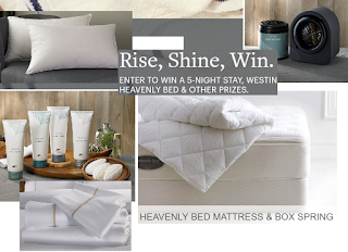 Westin Hotels Sleep Giveaway 6 Winners Win A Westin Heavenly