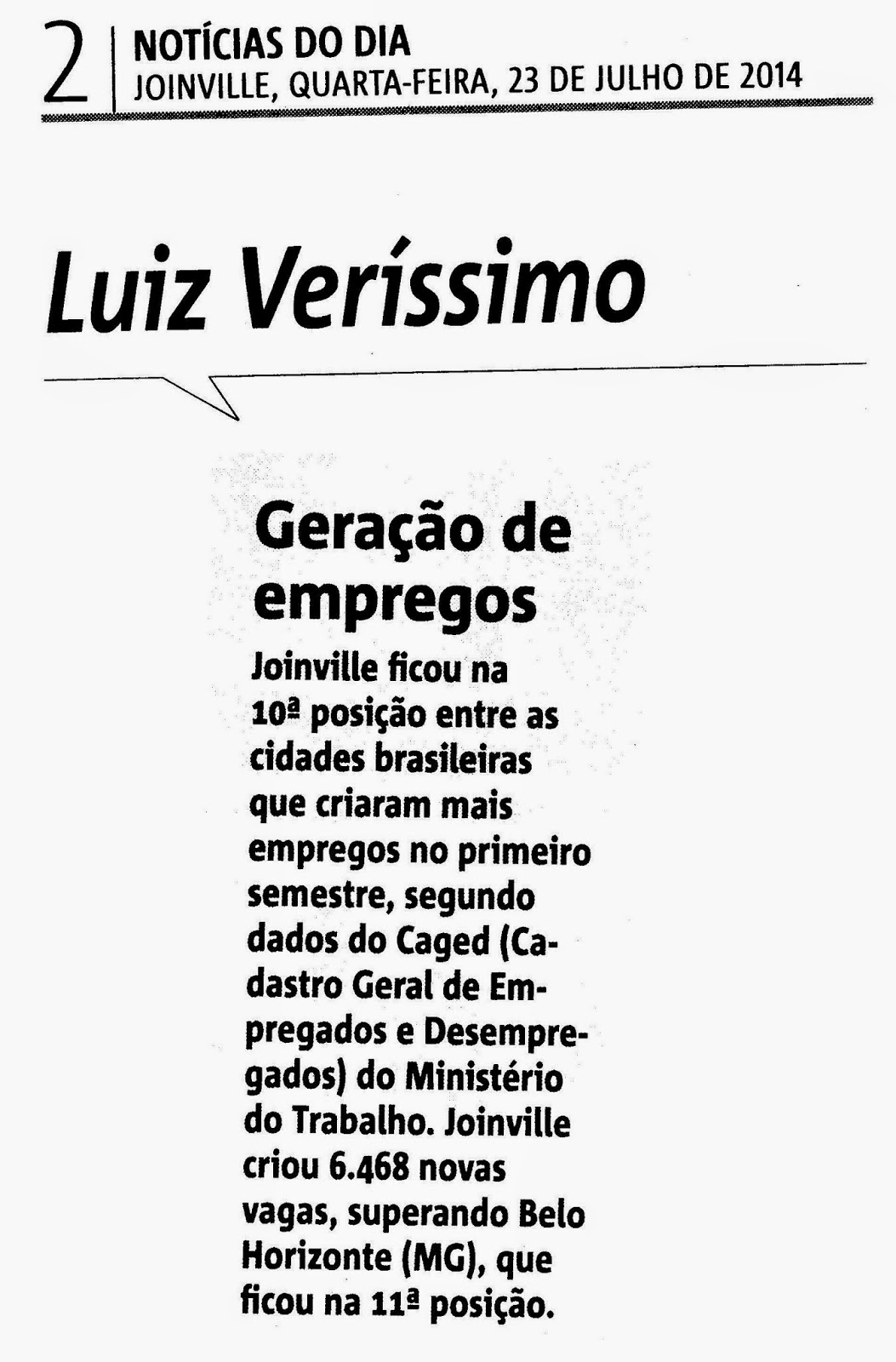 O fenômeno Joinville a cidade parada