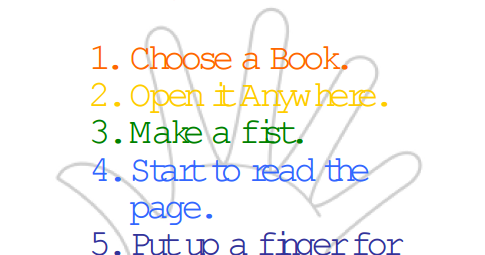 Reading with Mrs. D: Freebie: Five Fingers Rule Printable Poster