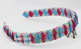 Really Reasonable Ribbon Blog: Woven Ribbon Headband with a Twist Video ...