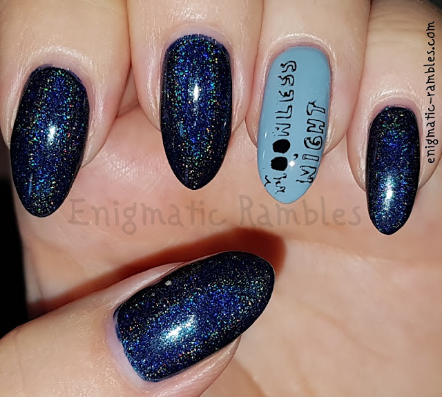 Moonless Night Nails moonless-night-nail-art-nails-stamping