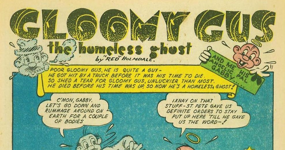 FourColor Shadows Gloomy Gus, the Homeless GhostRed Holmdale1945