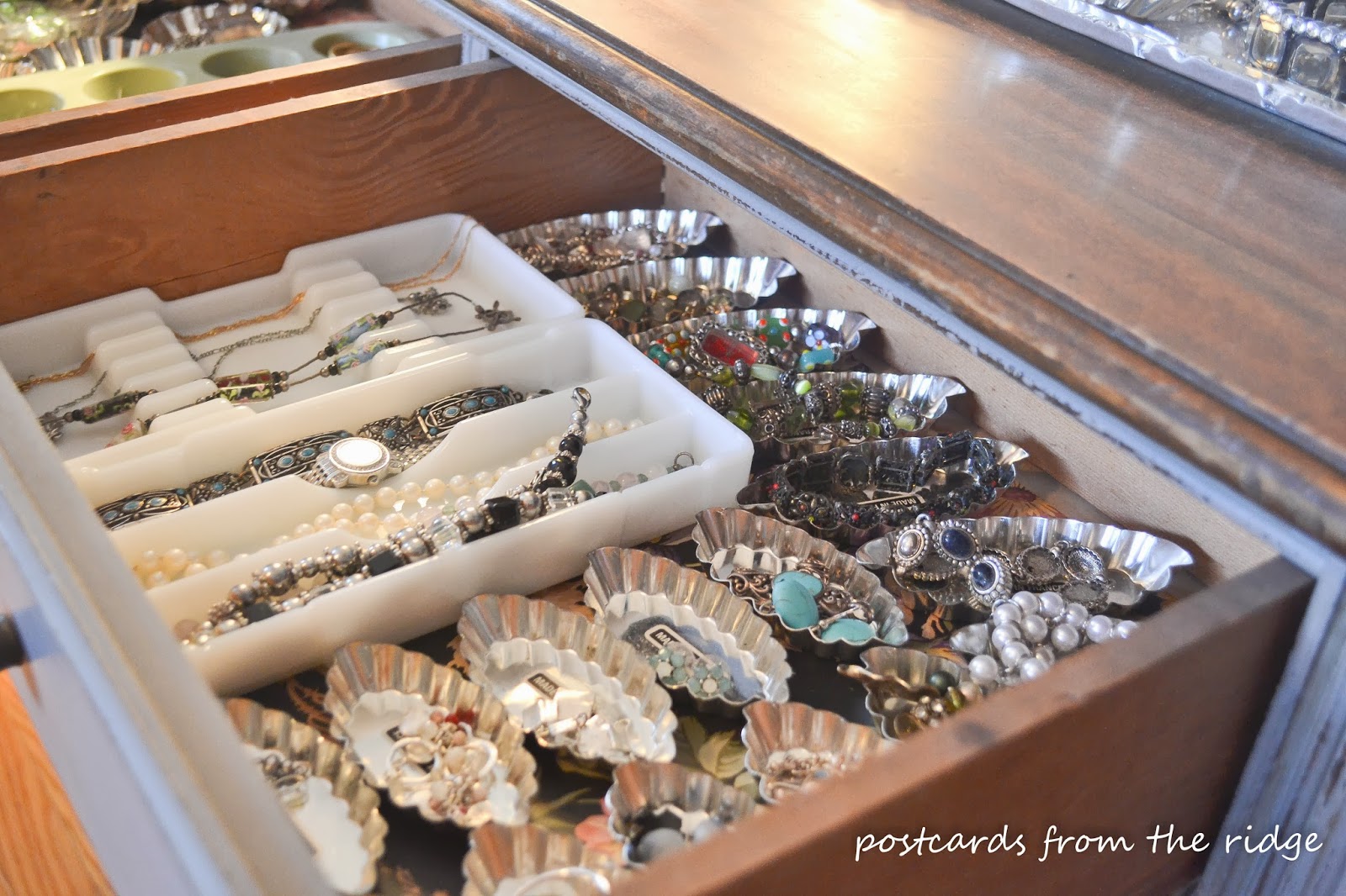 Creative ways to organize jewelry Postcards from the Ridge