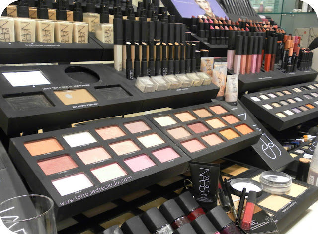 A picture of a NARS makeover