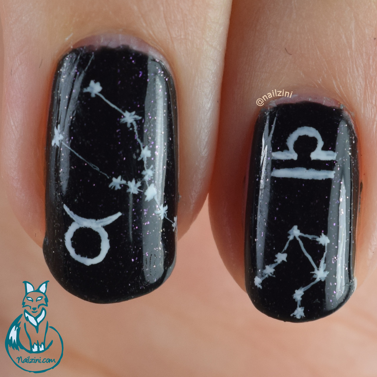 Zodiac Signs Nail Art Nailzini A Nail Art Blog