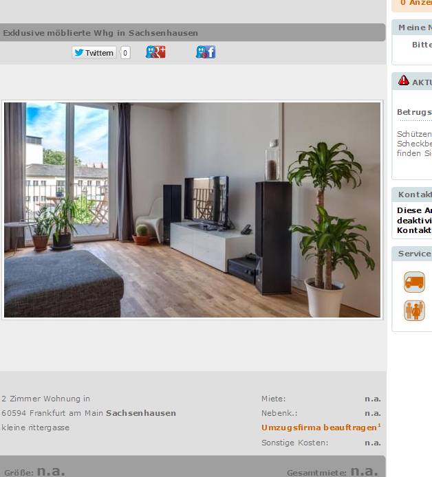 Single wohnung in frankfurt am main