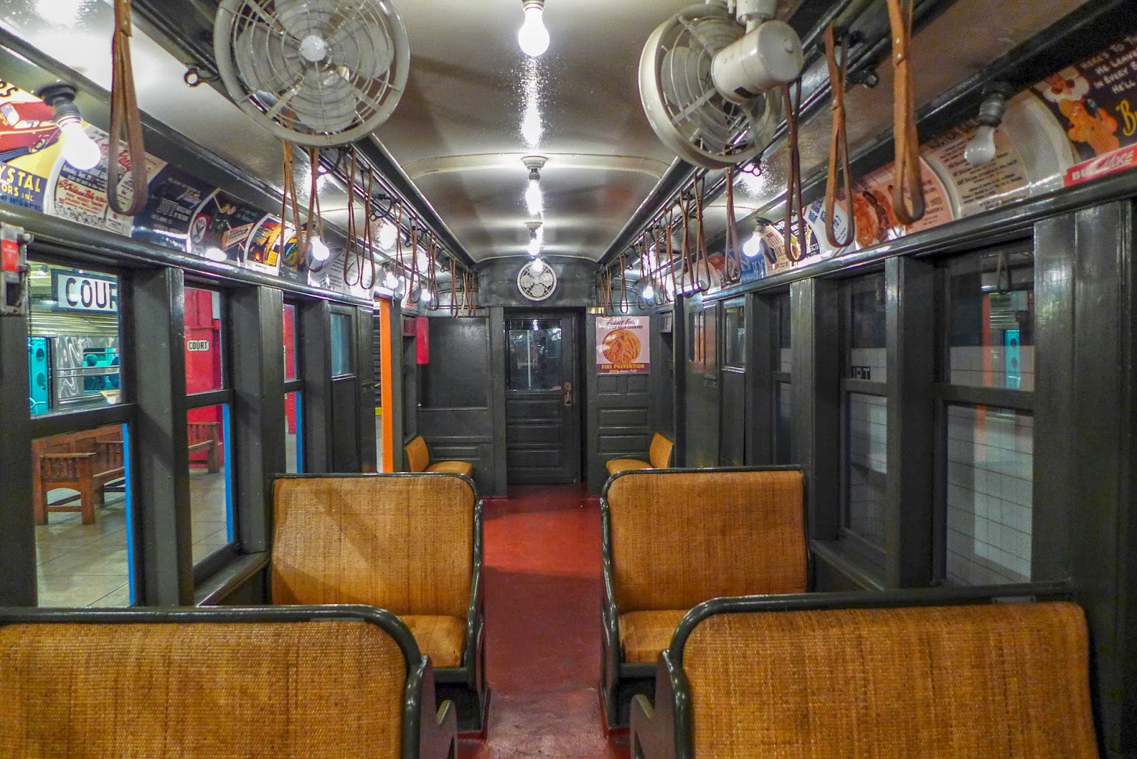 vintage subway car, Transit Museum