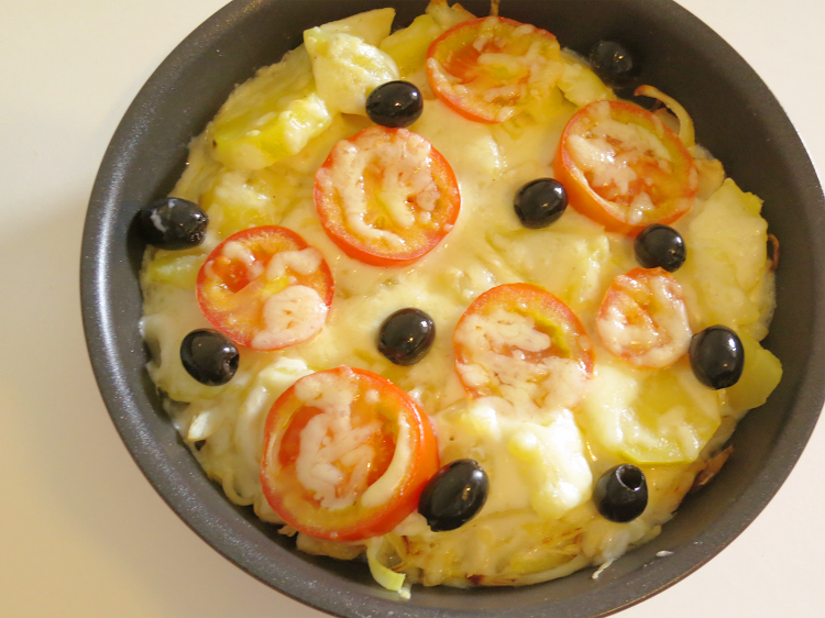 Bacalhau Cremoso Gratinado Light