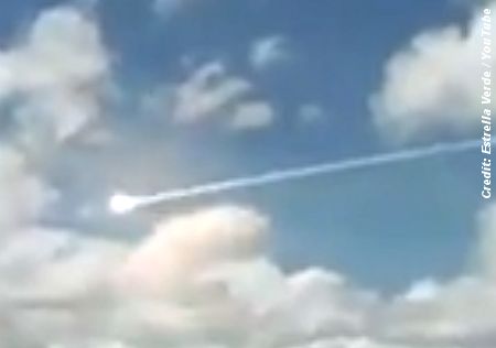 Second Video of Daytime Fireball Emerges Over Wirikuta, Mexico 8-21-13