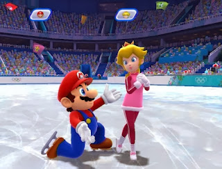 Mario And Sonic At Winter Olympics Mario Sonic Sochi Olympics