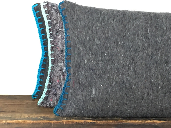 Basic pillows, moving blanket and crochet by et aussi