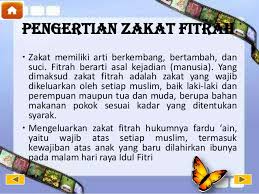 Definisi / Pengertian Zakat Fitrah | Kumpulan Materi Agama
