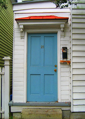 Building Green in Vermont: Front door color