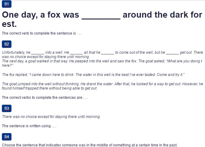 Contoh Soal Grammar Review Past Tense Ii Simple And Continuous