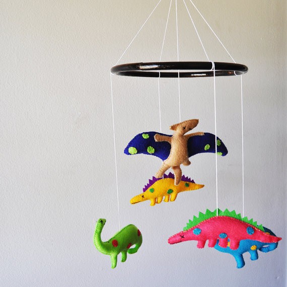 M Cubed Dinosaur Mobile!