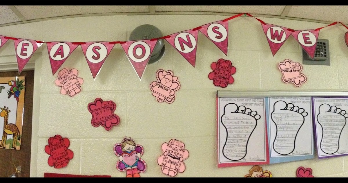 Who's Who and Who's New: Valentines and 100th Day of School