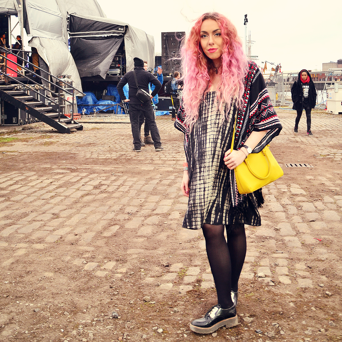 Liverpool Fashion and Lifestyle Blogger Stephi LaReine: Festival Boho Style in city with pink hair Liverpool Fashion and Lifestyle Blogger Stephi LaReine: Festival Boho Style in city with pink hair