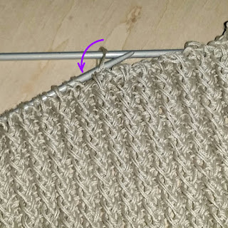 伏せ目の編み方①, how to end of knitting, 棒针编织的结束方法