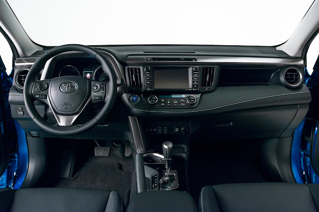 2018 Toyota RAV4 Hybrid SE AWD interior Interior view of 2018 Toyota RAV4 Hybrid SE AWD