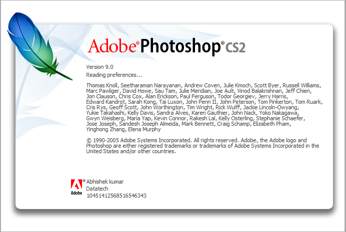 adobe photoshop cs2 serial number free download adobe photoshop cs2 serial number free download