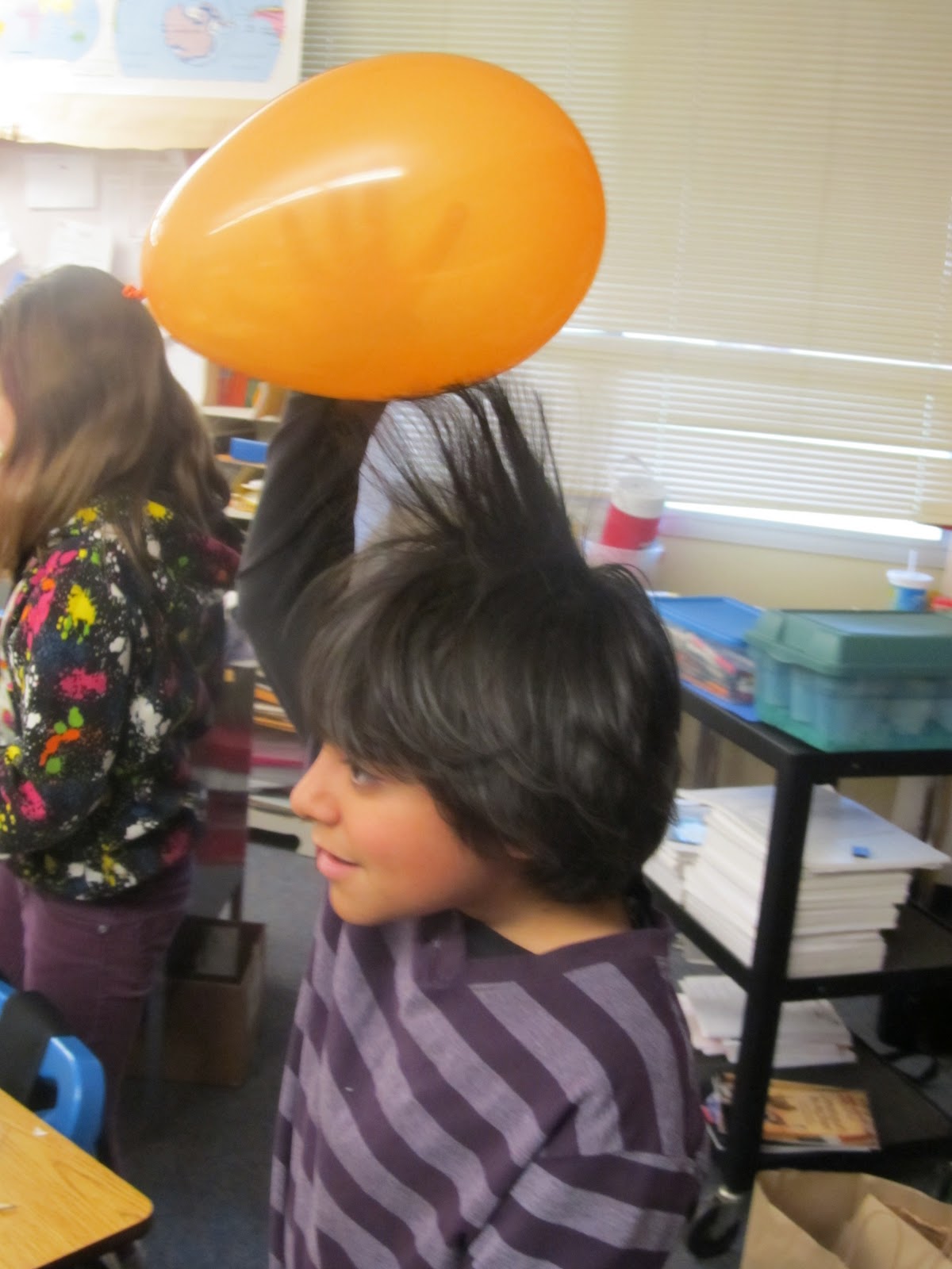 Nurturing the Learner Within Static Electricity Experiment