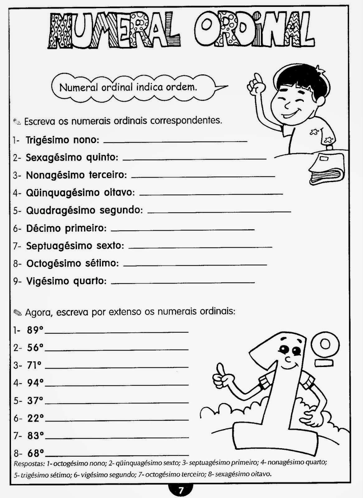 Educa X: Fichas de matemática 4 ano