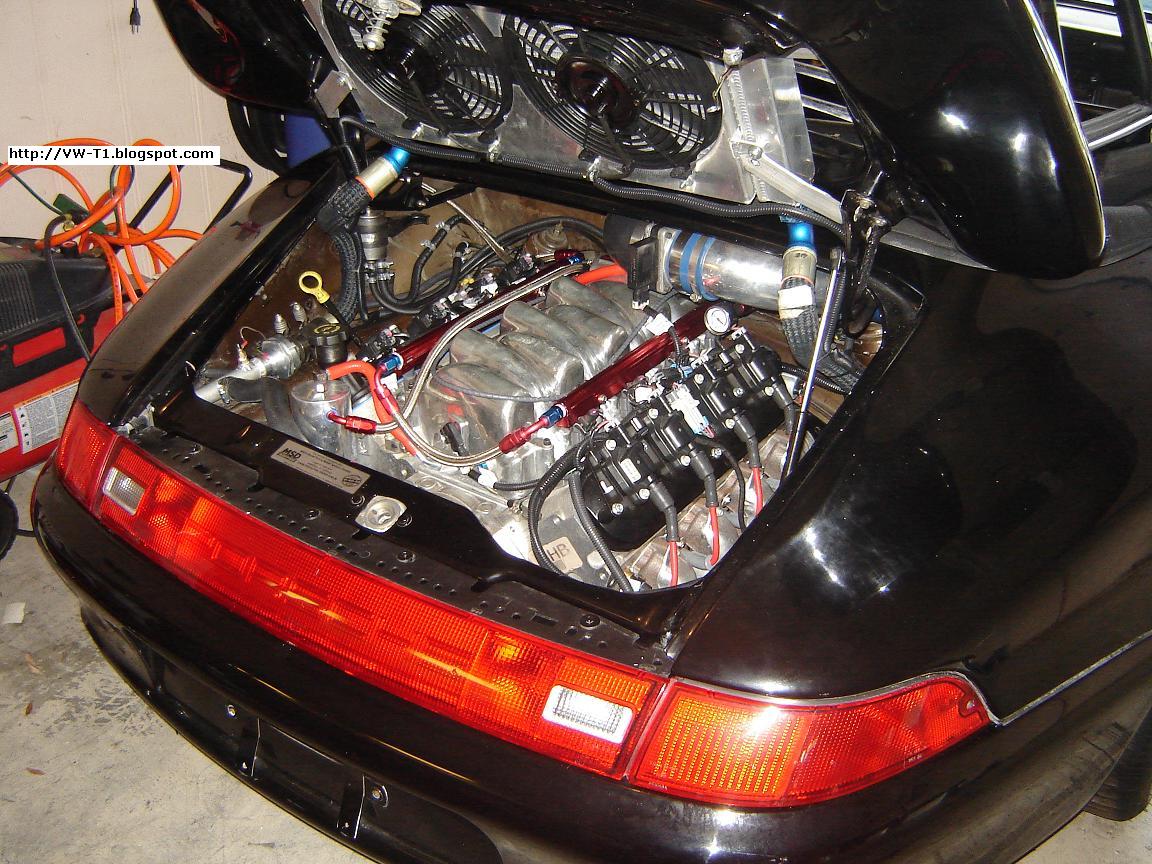 Supercar: Porsche 993 mit Corvette Motor! porsche 911 sc wiring diagram 
