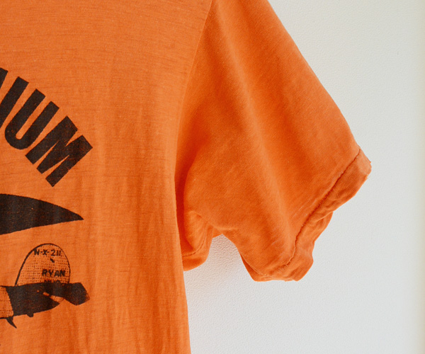 70sヴィンテージAmocoスピリットオブセントルイス号プリントTシャツ