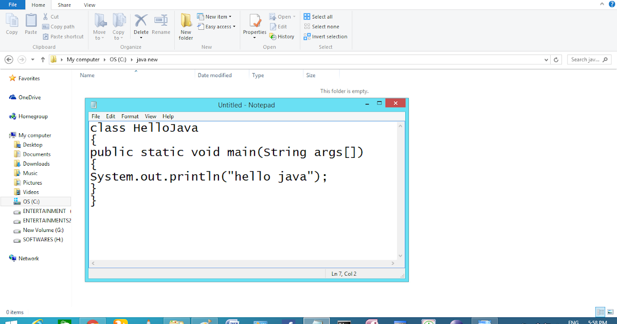 First Java Program ~ JAVA95