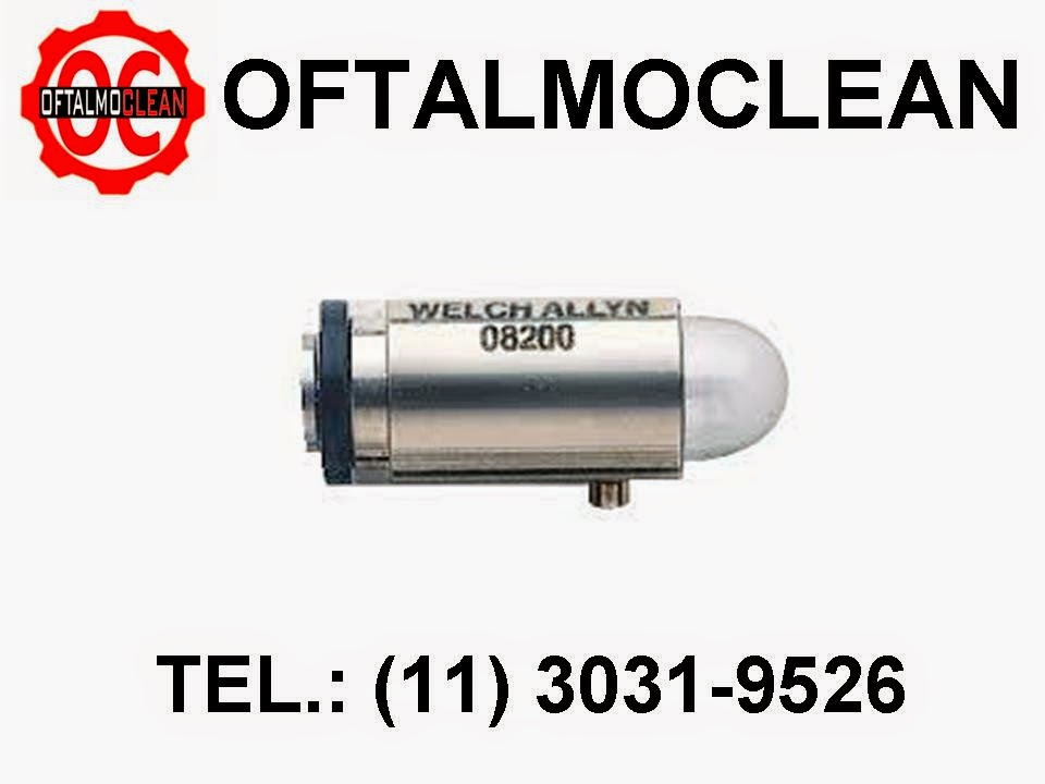 Oftalmoclean Assistência técnica especializada Lâmpada 08200 3,5V
