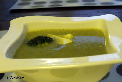 zupa krem z brokułów