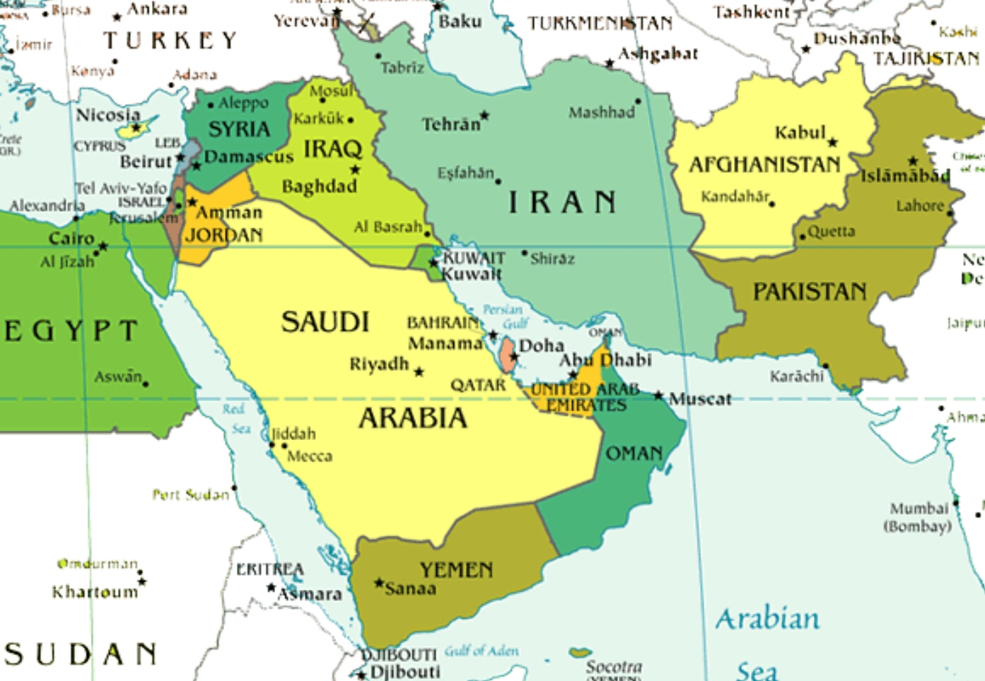 Medio Oriente Entre El Poder Y La Guerra