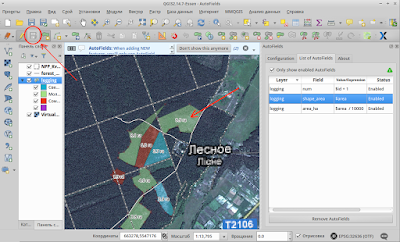 autofield qgis -  AutoFields - save new polygon