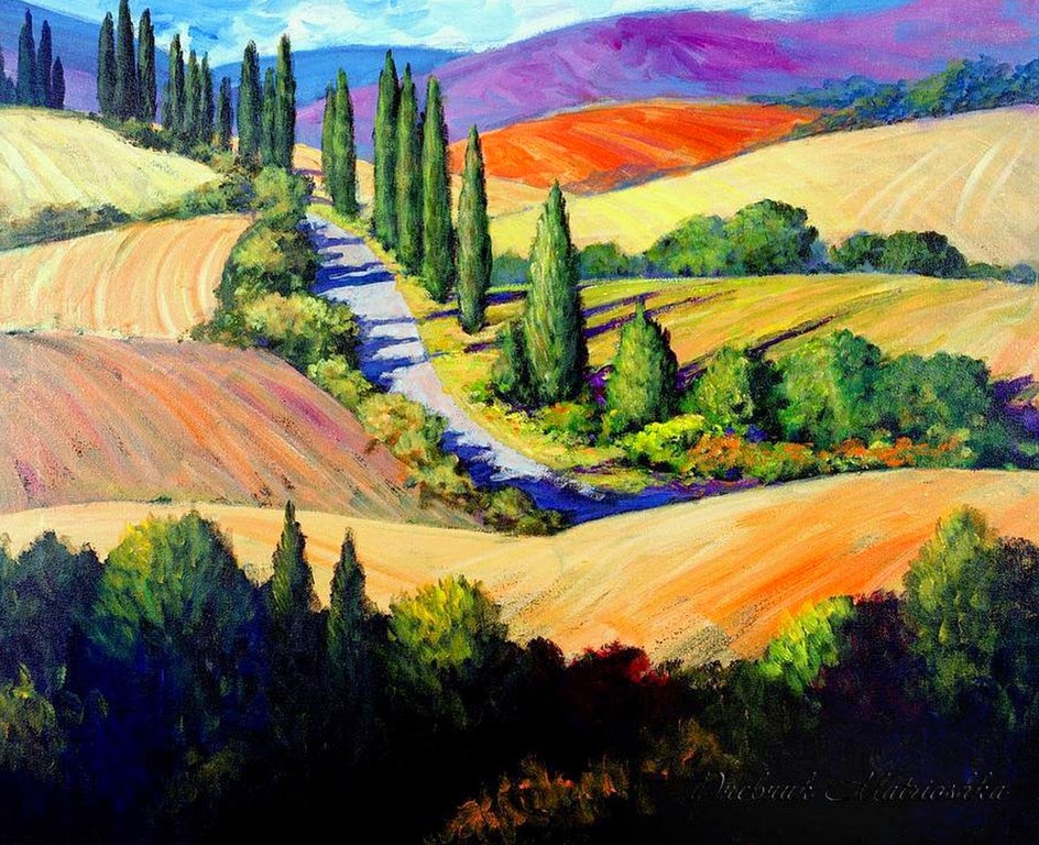 Холмы картины. Тоскана прованский пейзаж. Таскания Италия живопись великих художников. Тоскана Италия акварель.