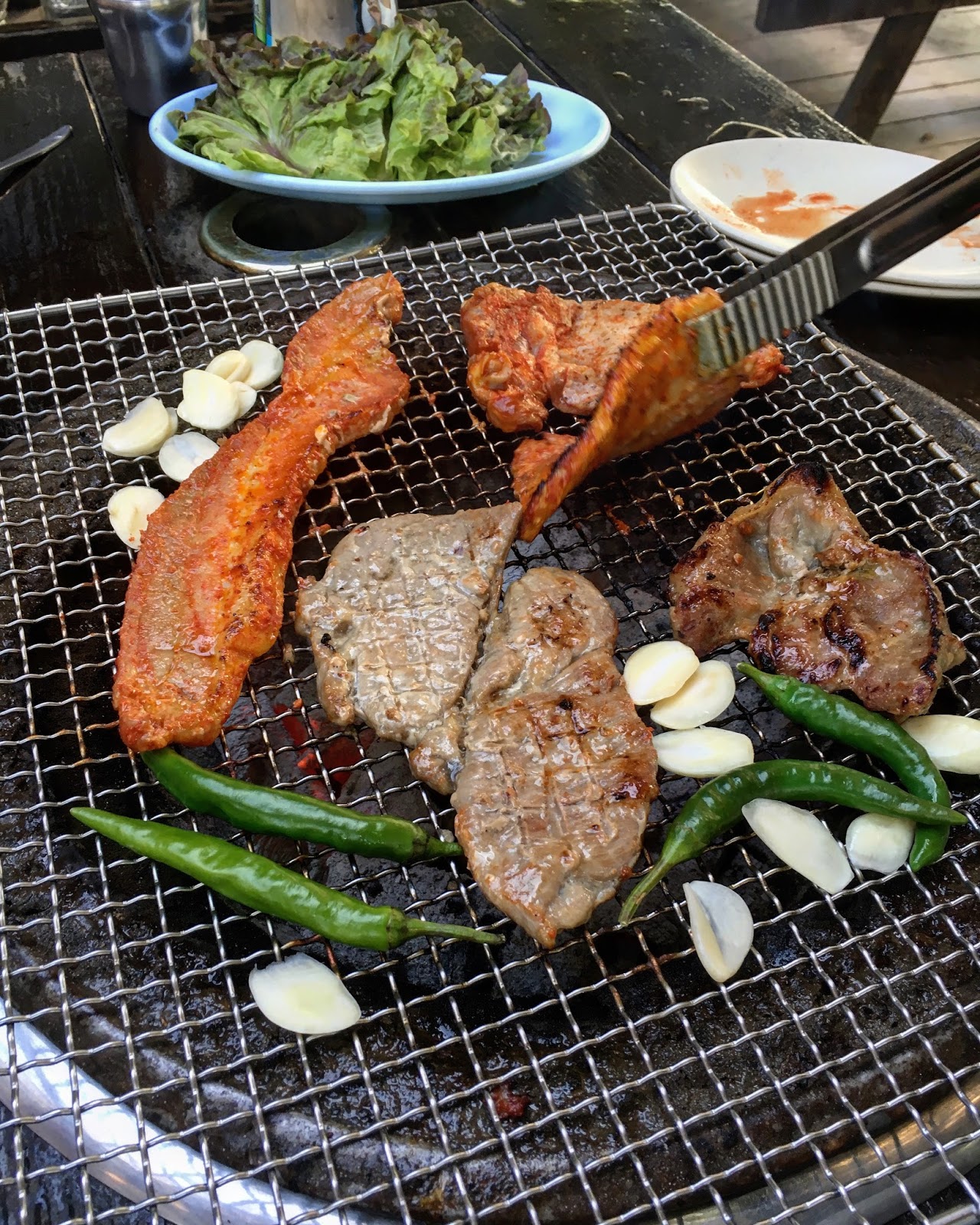 Seomhyanggi Korean Charcoal BBQ Nami Island, South Korea Travel is my favorite Sport