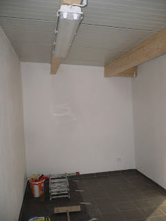 Danwood Haus Park 128P bei Idar-Oberstein: Garage fast fertig....