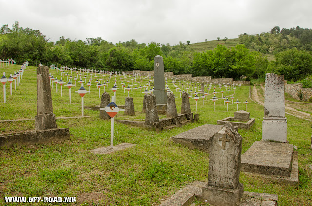 WW1 Cemetery - Serbian Military Cemetery in Bitola