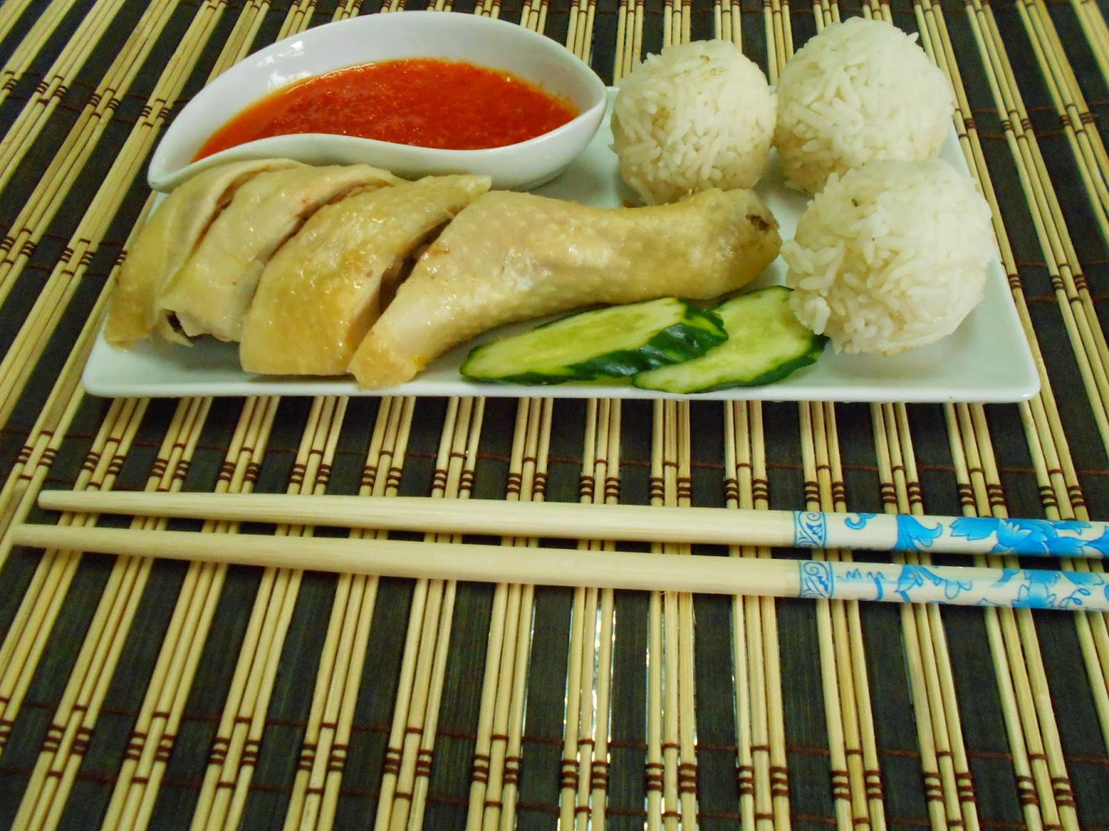 MY LITTLE KITCHEN: CHICKEN RICE BALL