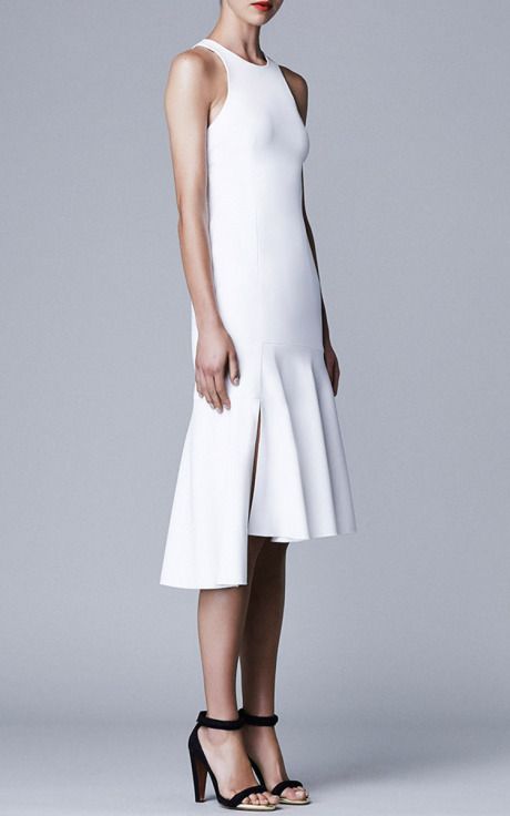 Women's fashion | Elegant white dress | Josh Goot 2015 | Just a Pretty ...
