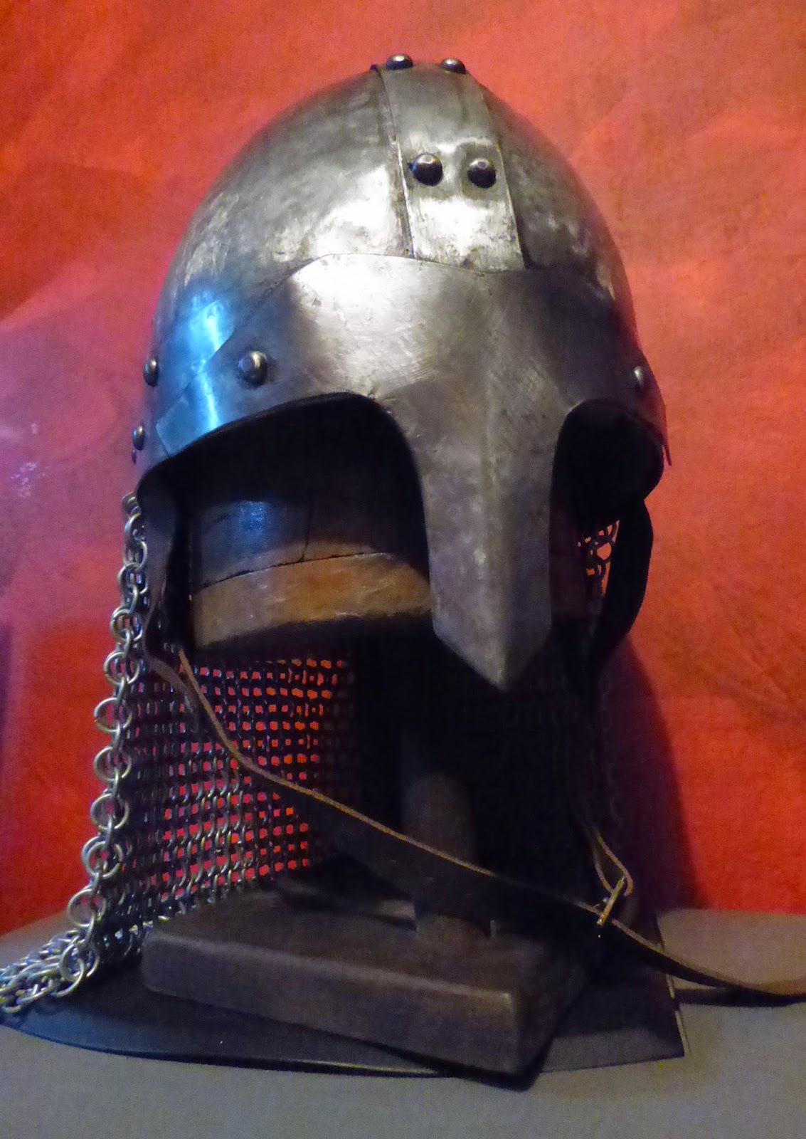 Tristam Tienda Medieval: Nuevo yelmo con malla
