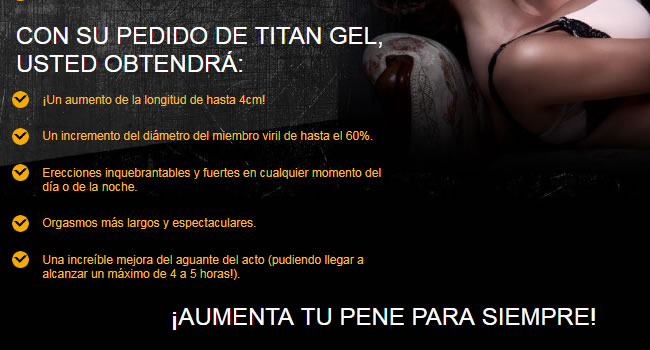 Gel uso modo de de gold titan