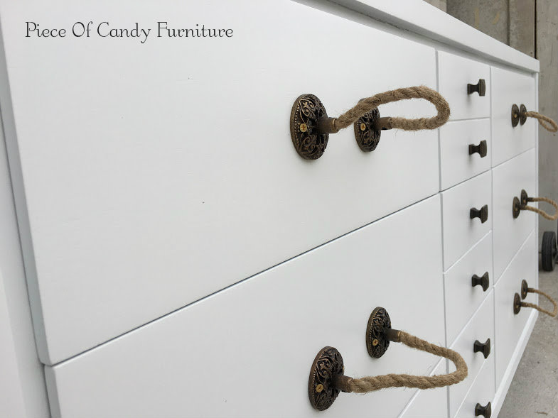 White MCM Dresser....... furniture