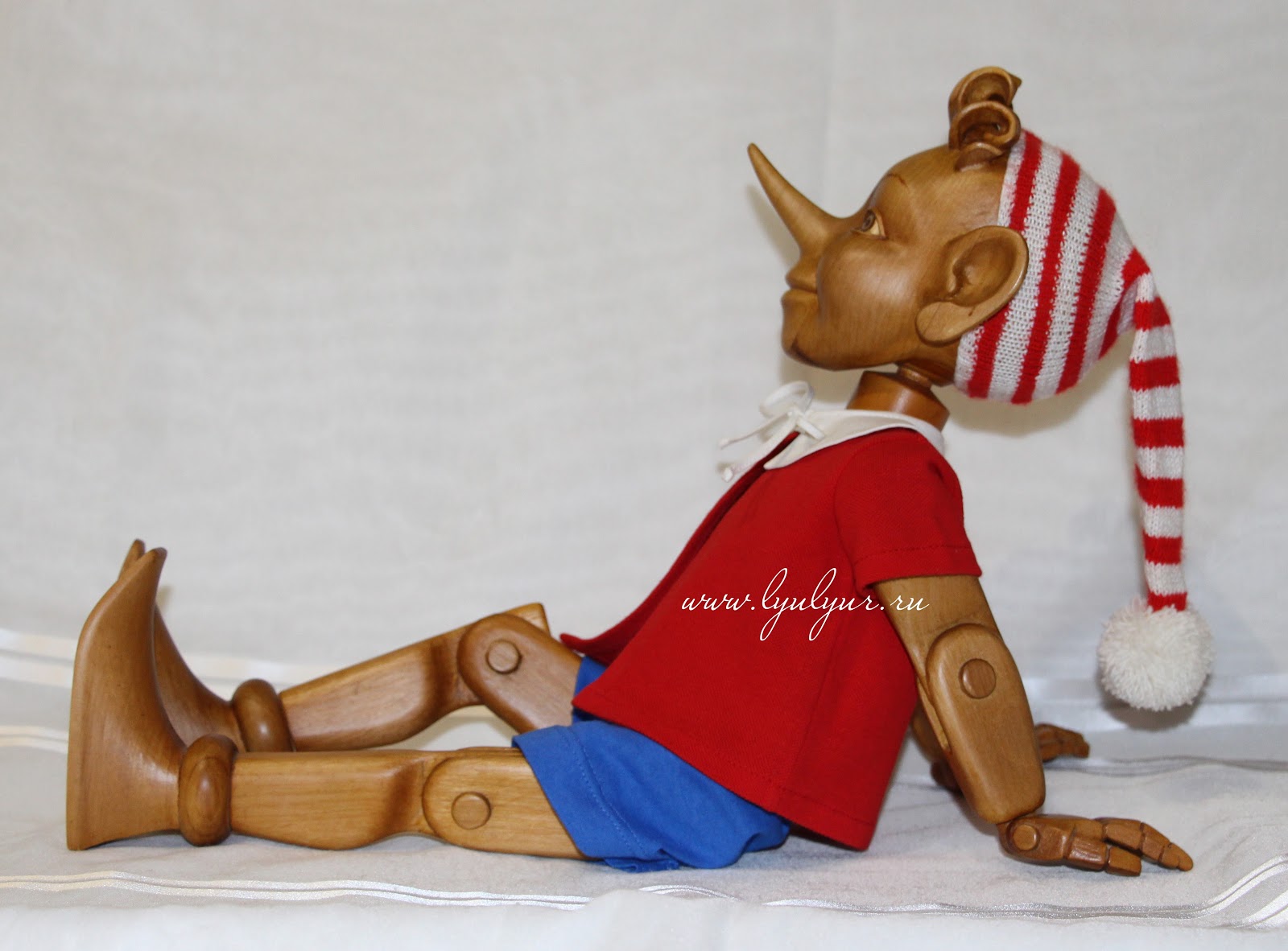 Деревянная кукла Пиноккио 2020