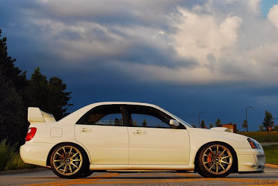 Impreza STI on Advan RS