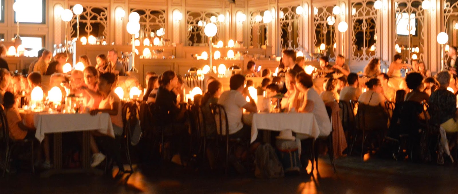 Puy du Fou Theme Park, France - - le cafe de madelon wedding setting 