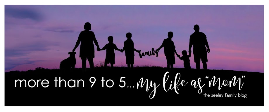 more than 9 to 5...my life as "Mom"