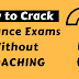 Ways to crack entrance exams without coaching blog image