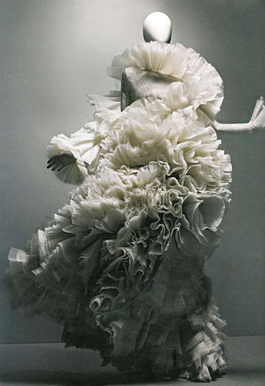 LULUSHION: Alexander McQueen Silk Chiffon Dress - Flounce