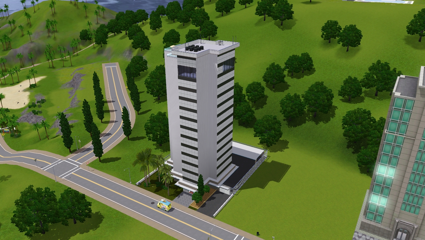 eightsims The sims 3 The sims 4 Edifício Corner Tower eightsims The sims 3 The sims 4 Edifício Corner Tower